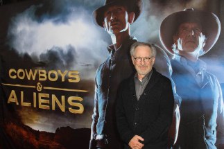 Steven Spielberg at the World Premiere of COWBOYS & ALIENS, July 23, 2011 at the San Diego Civic Theatre, San Diego, California - part of ComicCon Photo Credit Sue Schneider_MGP Agency