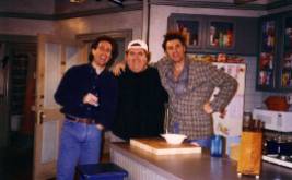 Jerry-Seinfeld-Walter-Olkewicz-and-Michael-Richards-on-the-set-of-Seinfeld